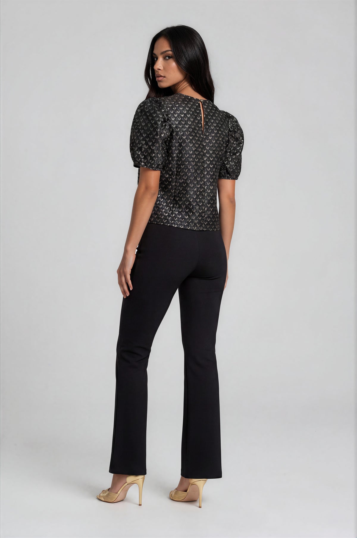 Romy Top in Midnight Wave